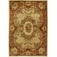 preview thumbnail 65 of 82, SAFAVIEH Handmade Classic Hazelle Traditional Oriental Wool Rug 6' x 9' - Red/Black - Rectangle