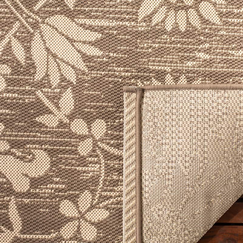 SAFAVIEH Courtyard Tetsuko Indoor/ Outdoor Waterproof Patio Backyard Rug