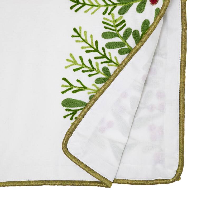 Red Berry Table Runner - 16"x72"