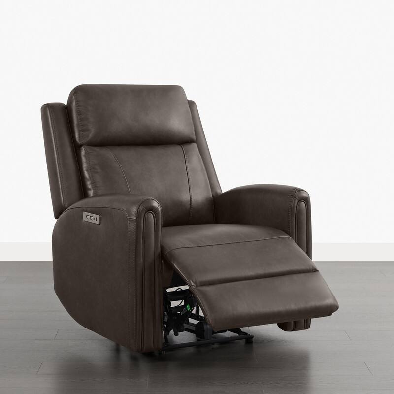 Spruce & Spring Power Recliner Chair Wall Hugger with USB & Type-C Charge