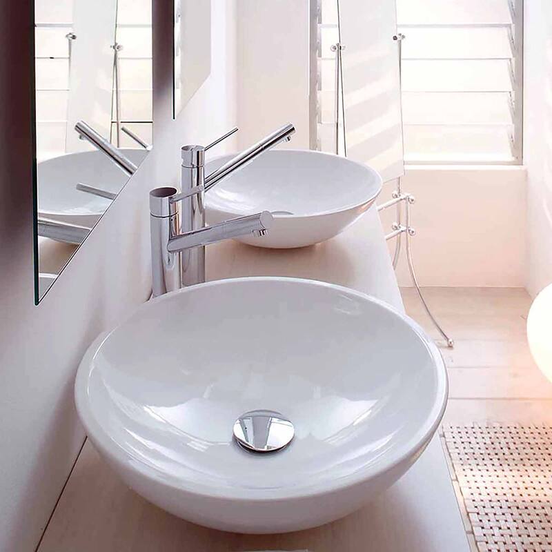 WS Bath Collections Touch 17-1/10" Vessel Bathroom Sink