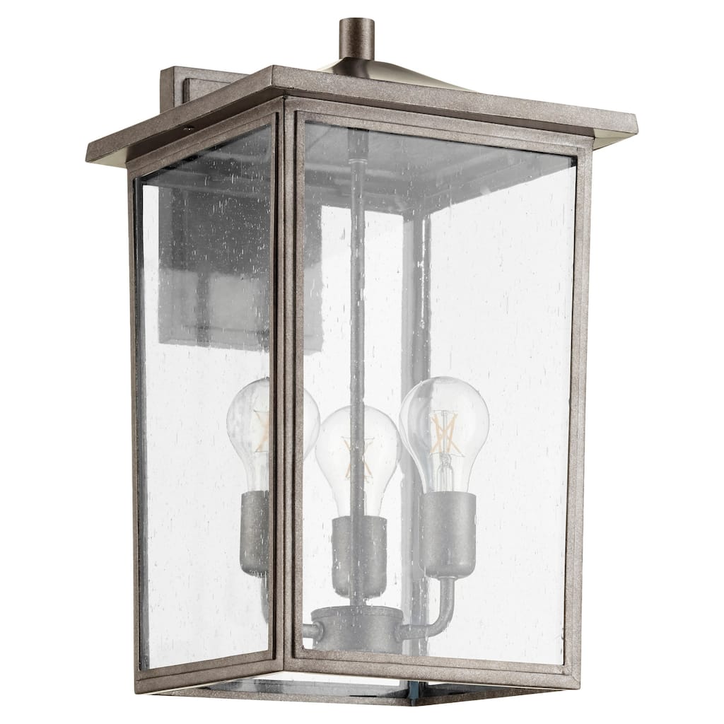 Quorum International Riverside 3 Light 18" Tall Outdoor Wall Sconce