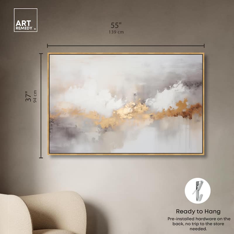 Cloudborn Glow I Canvas by Art Remedy