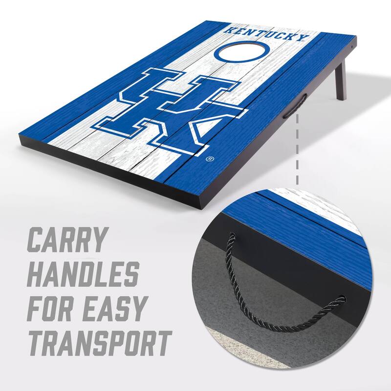 Kentucky Wildcats NCAA Compact 2x3 Tailgate Cornhole Board Set