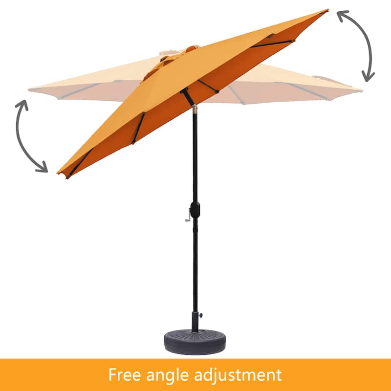 Maypex 9-foot Crank and Tilt Market Umbrella