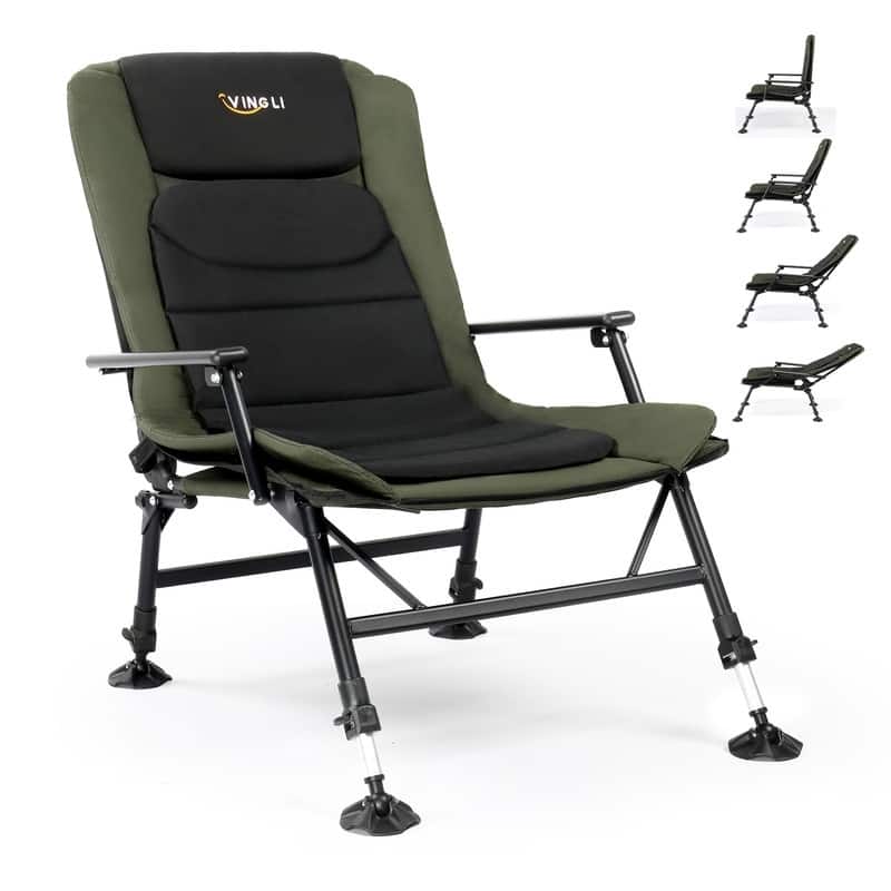VINGLI Heavy Duty Fishing Chair Support 440 LBS