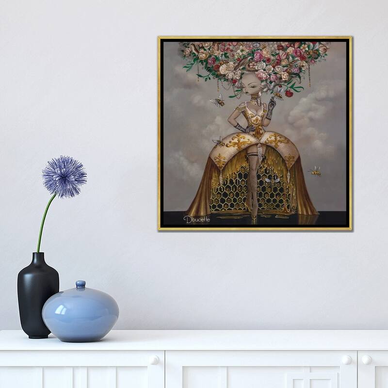 iCanvas "A Taste Of Honey" by Bob Doucette Framed Canvas Print