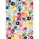 preview thumbnail 2 of 10, Nuloom Contemporary Handprint Collage Multi Kids Area Rug