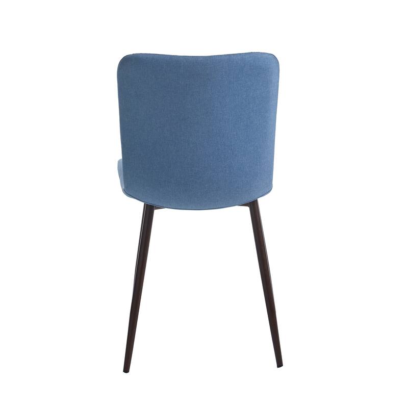 Porthos Home Lexi Dining Chairs Set of 2, Fabric Upholstery, Iron Legs
