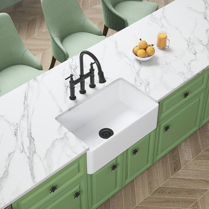 Undermount Farmhouse Kitchen Sink Single Farm Sink