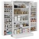 preview thumbnail 24 of 27, 41" Kitchen Pantry Storage Cabinet Spice Cabinets with Built-in Door Shelves