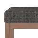 preview thumbnail 19 of 46, WYNDENHALL Madison 44 inch Wide Contemporary Rectangle Ottoman Bench