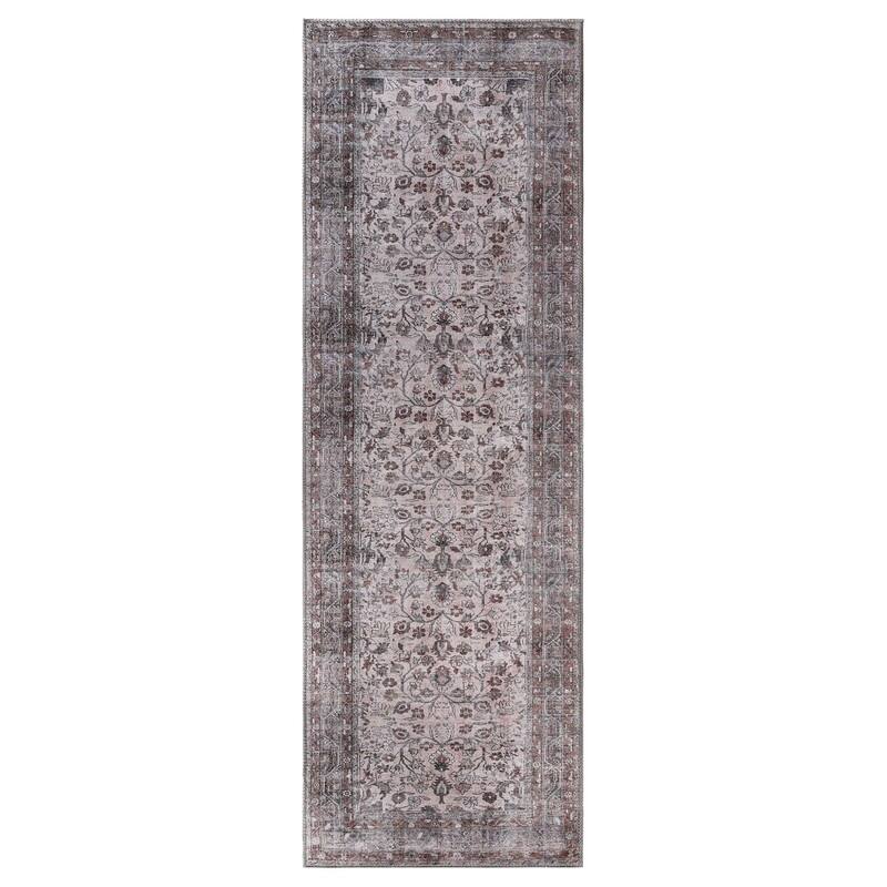 Superior Anwen Abstract Medallion Indoor Runner or Area Rug