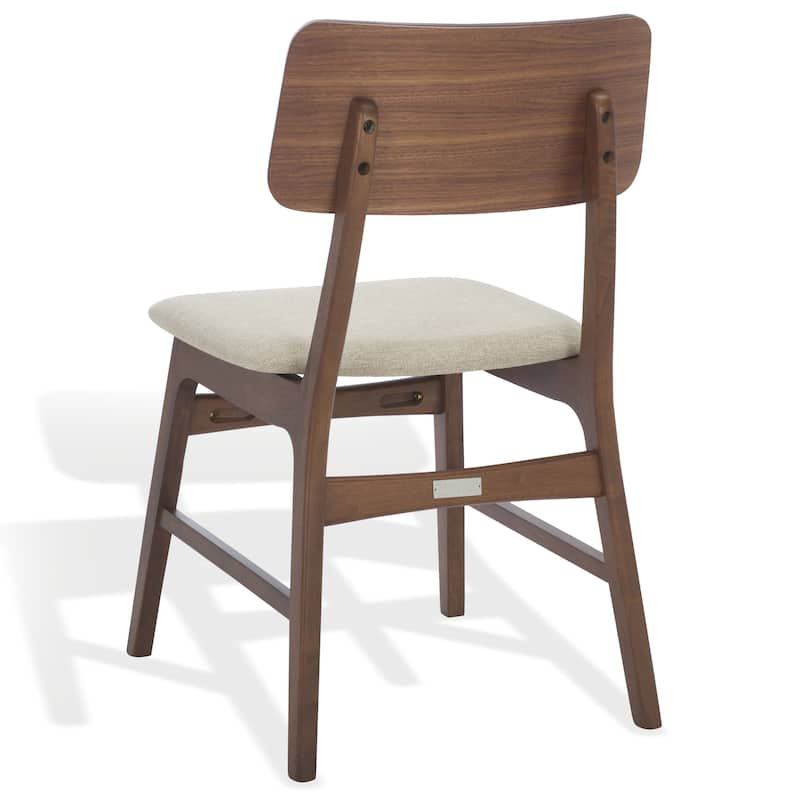 SAFAVIEH COUTURE Madina Wood Dining Chair (Set of 2) - 19"W x 23"D x 33"H