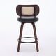 preview thumbnail 51 of 84, PU Leather Counter Height Bar Stools Set of 3/2