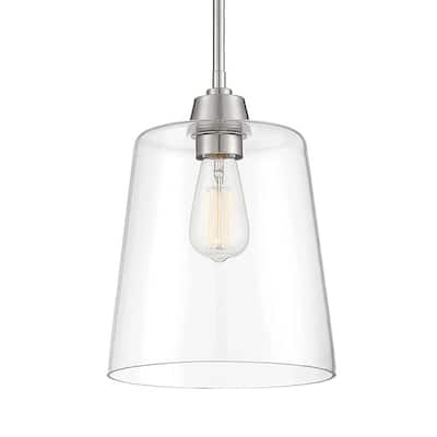 Meridian M70081 Single Light 10" Wide Mini Pendant with Clear Glass