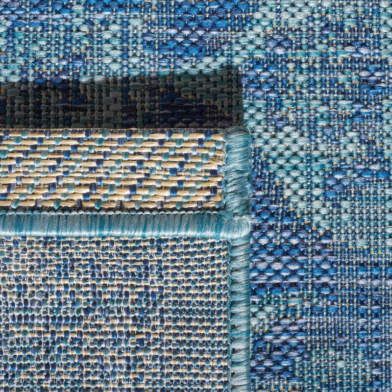 SAFAVIEH Courtyard Boud Indoor/ Outdoor Waterproof Patio Backyard Rug