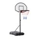 preview thumbnail 11 of 13, Aosom Portable Swimming Pool Basketball Hoop, 30 Inch Backboard with a Telescoping Height & All-Weather Build