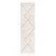 preview thumbnail 5 of 9, SAFAVIEH Handmade Casablanca Slavomira Moroccan Boho Rustic Wool Rug 2'3" x 8' Runner - Beige - Runner