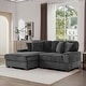 preview thumbnail 145 of 153, 118.4"W Plush Modular Sectional Sofa with Pillows