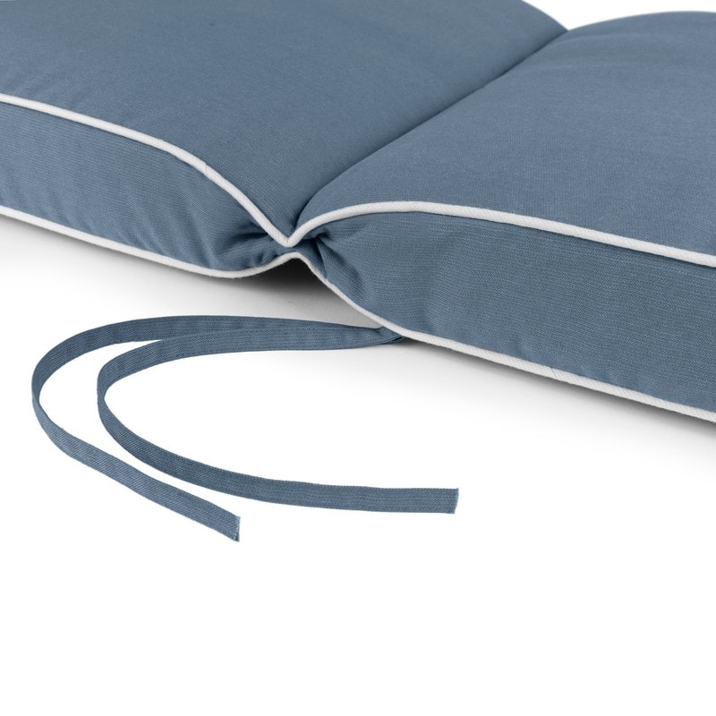 Sunbrella Contrast Corded Chaise Cushion by Austin Horn Classics
