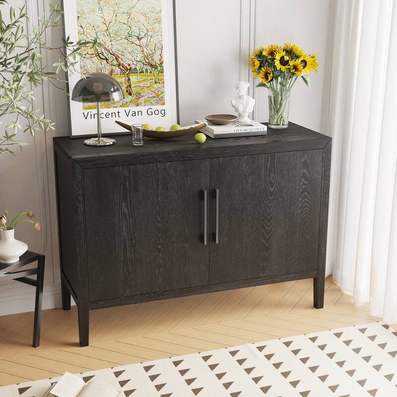 Wooden Storage Sideboard Cabinet with 2 Doors