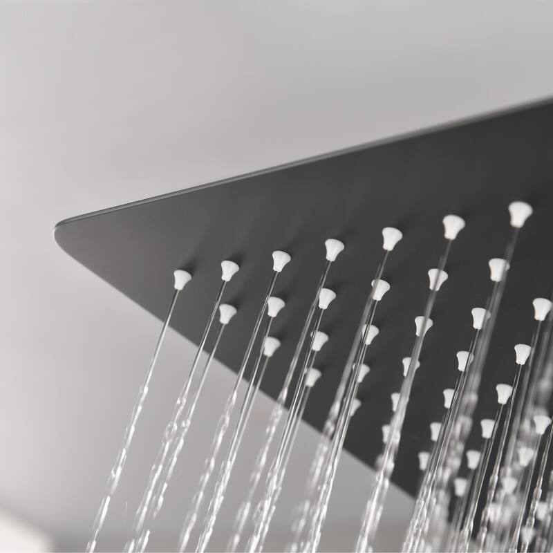 Bathroom Luxury High Pressure Waterfall Rain Shower Head