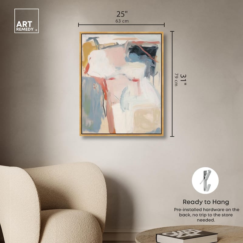 Dreamlike Palette I Canvas by Art Remedy