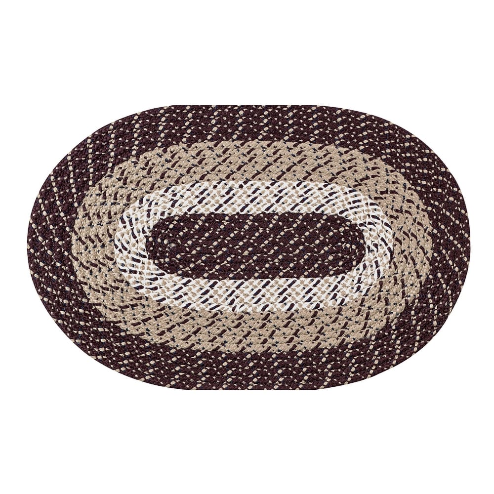 Better Trends Country Braid Reversible Area Rug