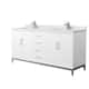 Option White / Brushed Nickel Hardware