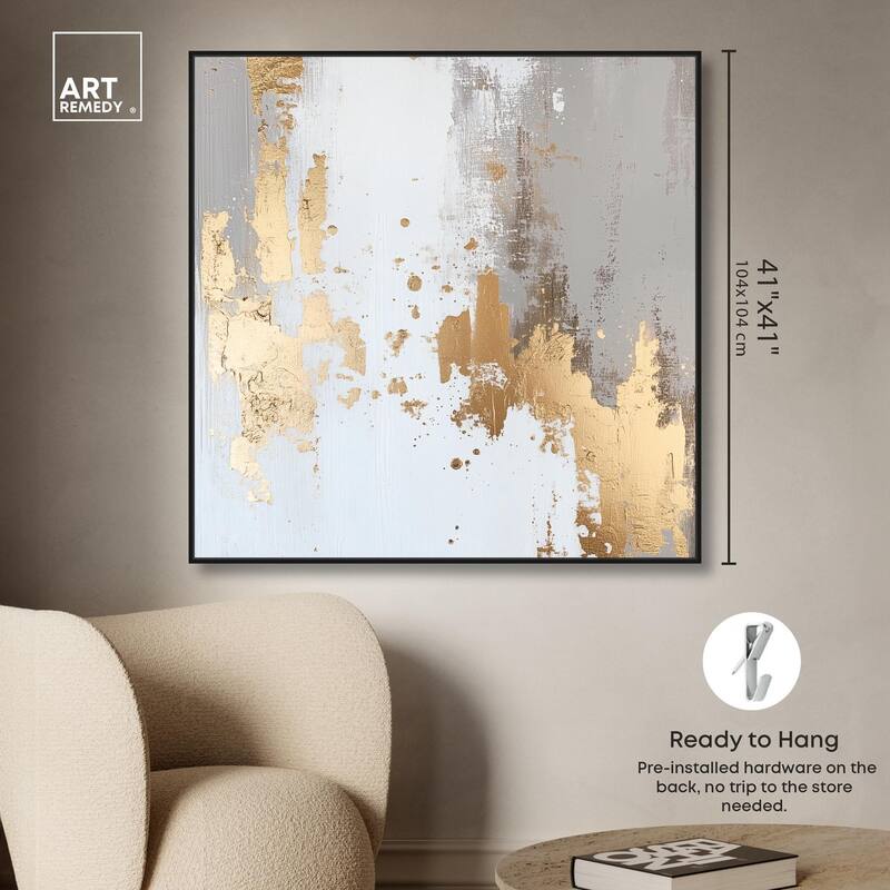 Ghostly Glimmer II Canvas by Art Remedy