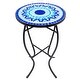 preview thumbnail 32 of 68, Indoor/Outdoor Turkish Mosaic Tile Side Table and Plant Stand