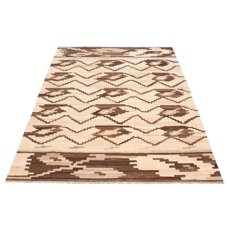 Sivas Beige Kilim 6'8" x 9'7" - 6'8 x 9'7
