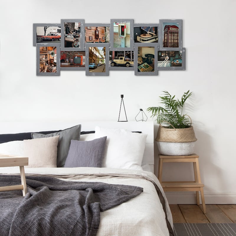 HELLO LAURA 12-Opening Gallery Collage Wall Photo Frame Family Picture Frame