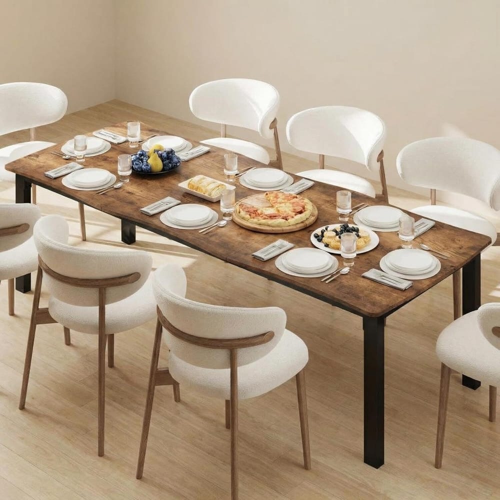 70.9 Inch Kitchen Dining Table Set for 6-8 for Dining Room, Kitchen, or Office (Only Table)