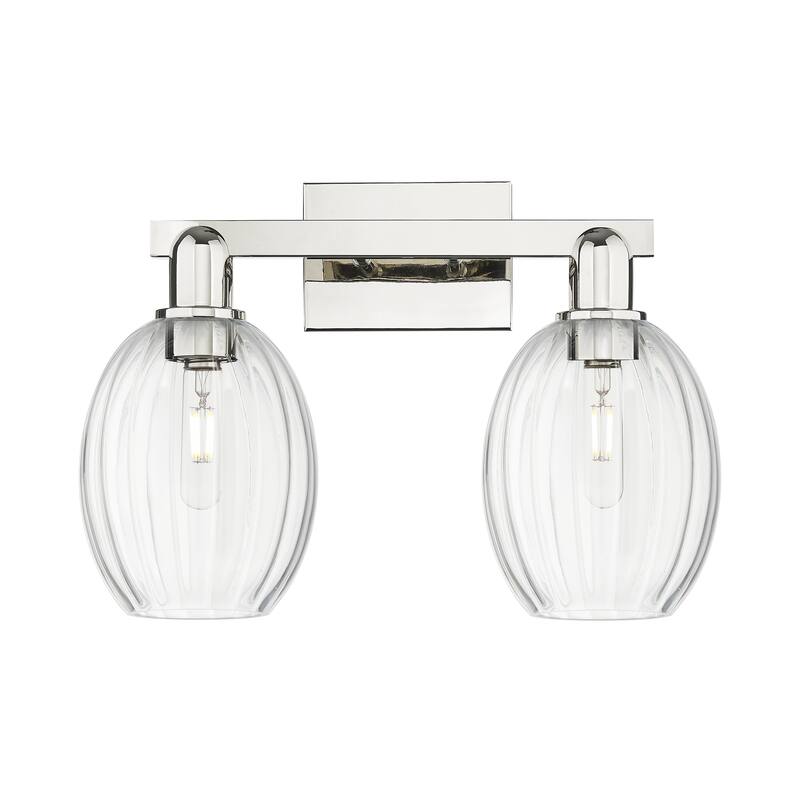 Innovations Lighting Downtown Urban - Preston - 2 Light 16" Bell Shade Bath Vanity Light