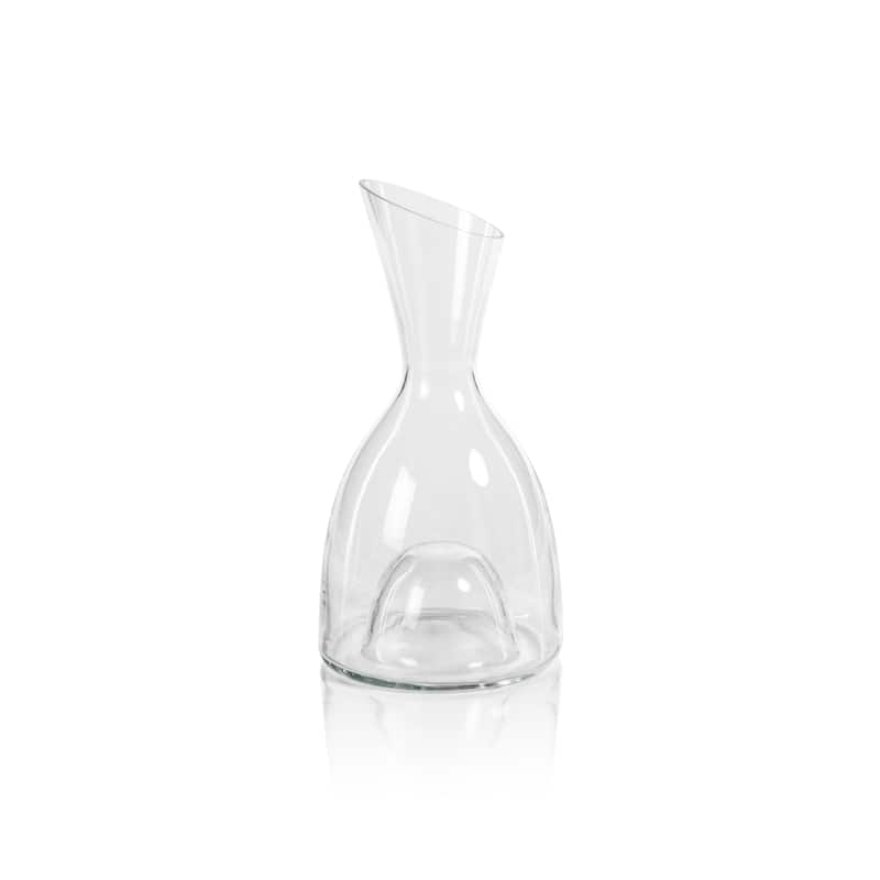 Pinot Hand Made Glass Wine Decanter - 5.75" x 11.5"