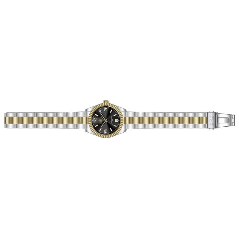 Invicta Men's 47468 Specialty Quartz 3 Hand Green, Gold, Black Dial Watch