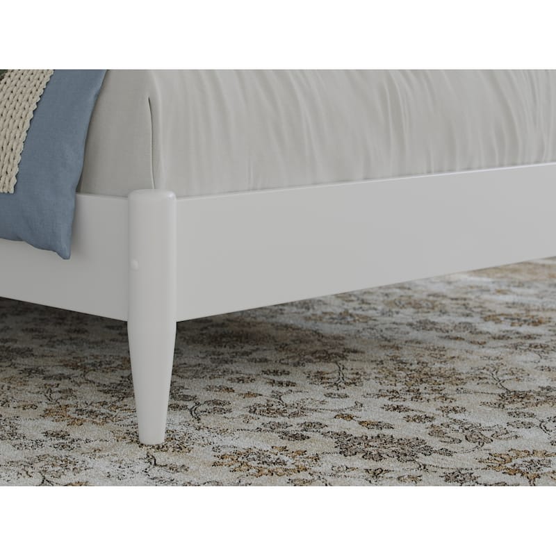 Charlotte Solid Wood Low Profile Platform Bed