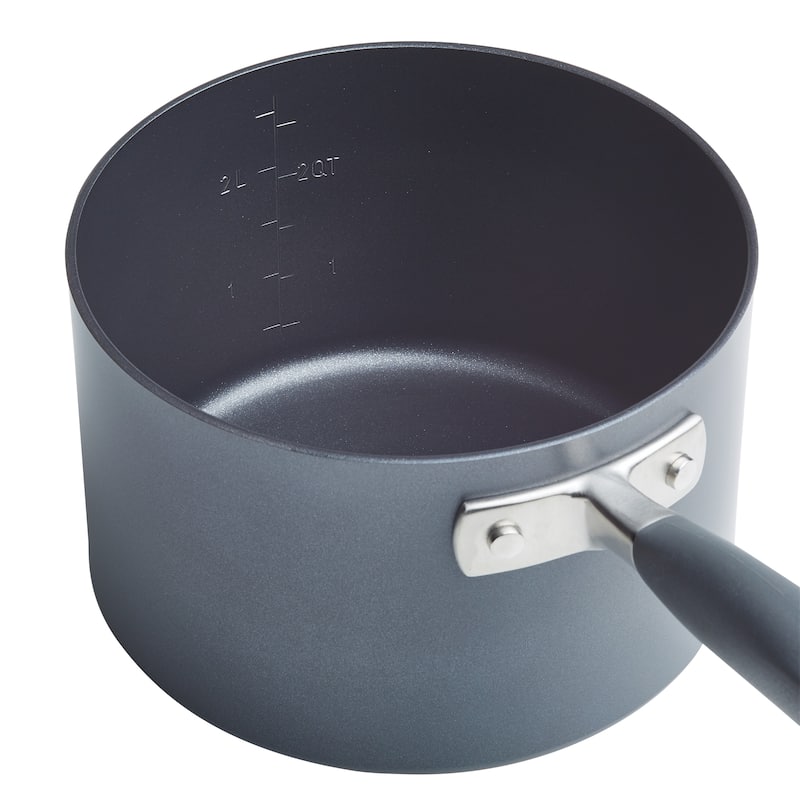 Anolon Advanced Home Hard-Anodized Nonstick Cookware Set, 11-Piece - Moonstone