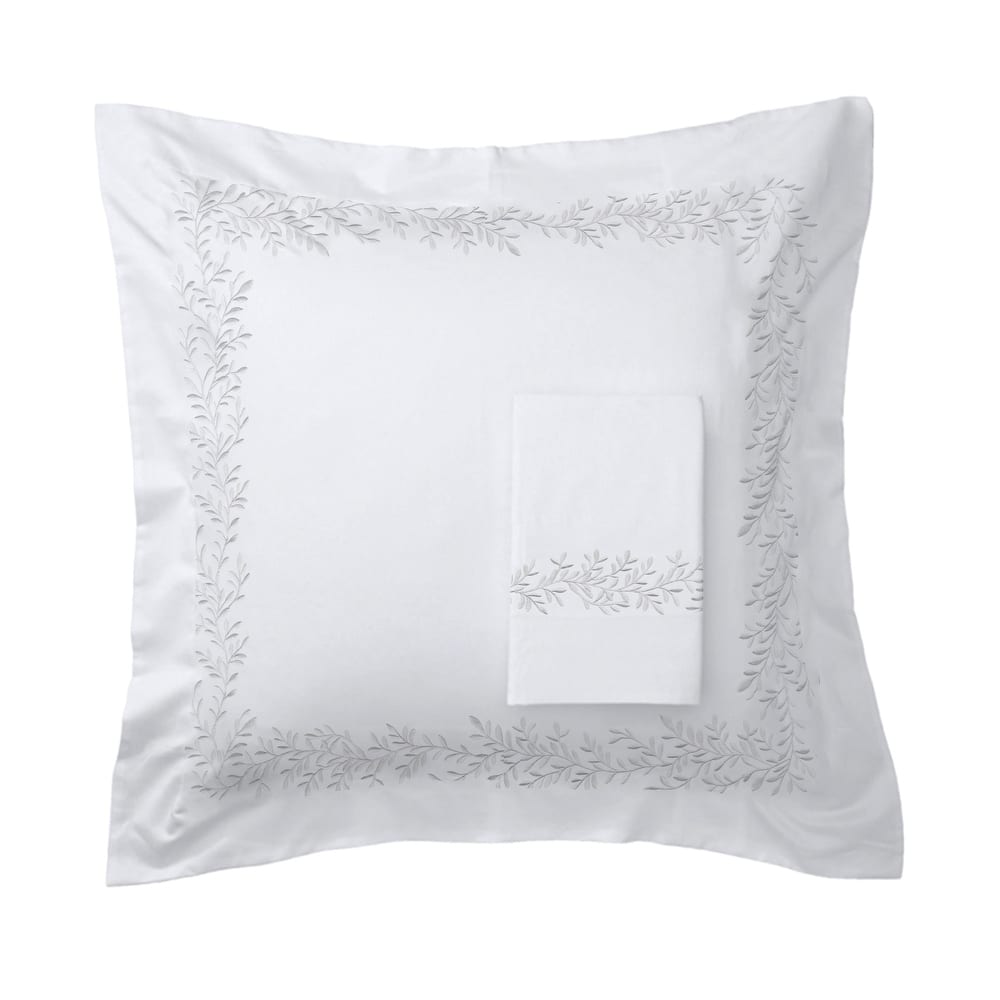 Home Sweet Home Collection 600TC Cotton Floral Embroidery Duvet Set - 3 Color