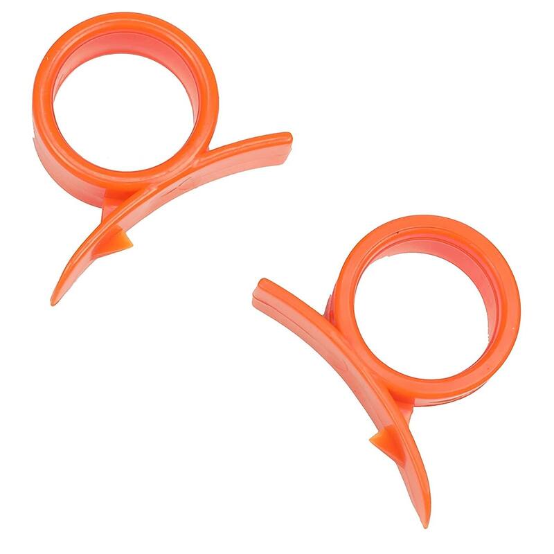 Chef Craft 2pc Plastic Orange Peeler Tool Set - Easily Peel Oranges and Grapefruit - 1 Set