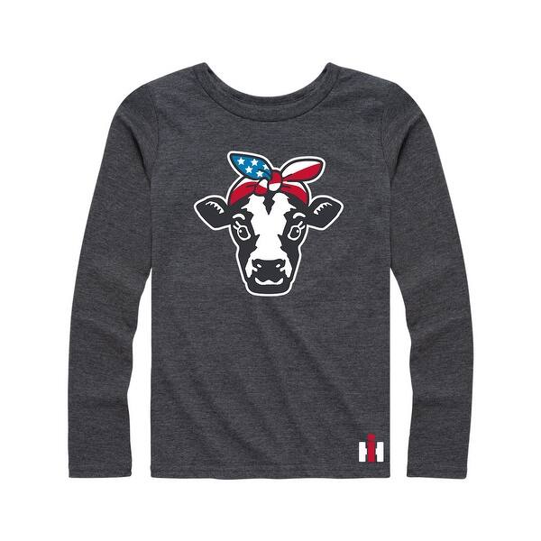 Shop Americana Calf Bandana Youth Long Sleeve Tee Overstock