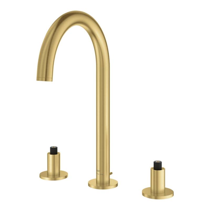 Grohe 20 659 Atrio New 1.2 GPM Widespread Bathroom Faucet with Pop-Up - Brushed Cool Sunrise