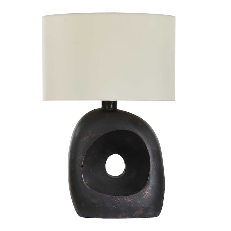 Uttermost Peephole Outdoor Bronze Table Lamp - N/A