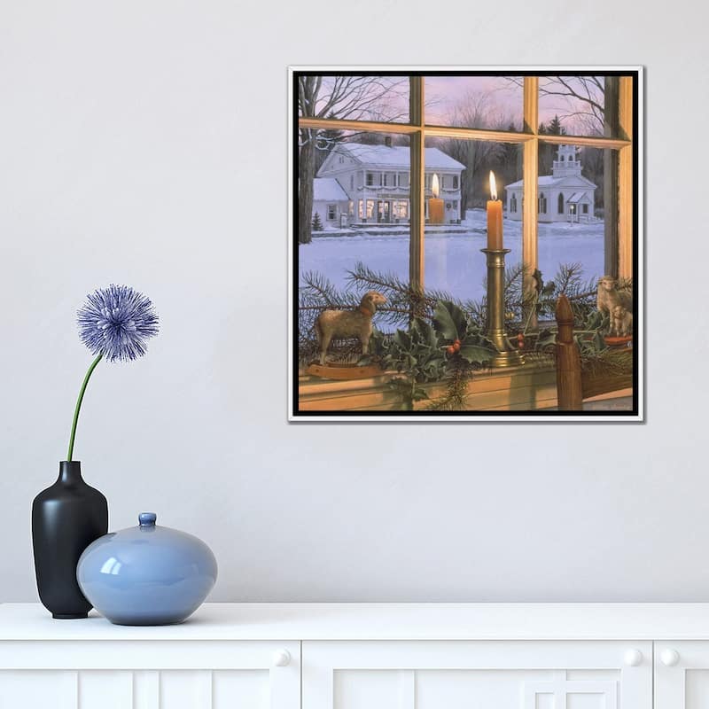 iCanvas "Season Of Peace" by William Breedon Framed Canvas Print