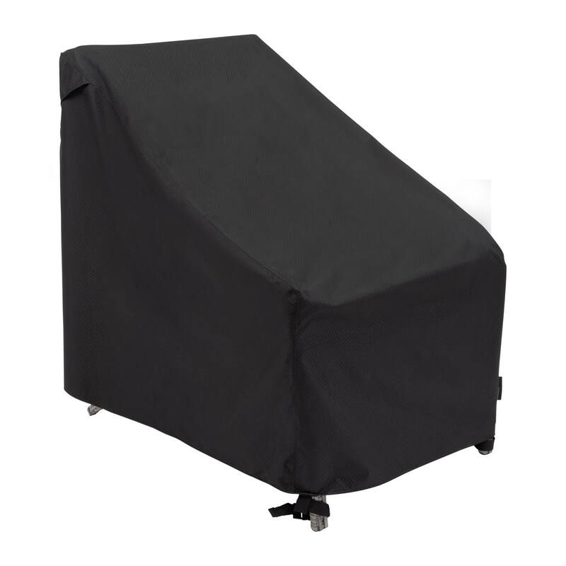 Modern Leisure® Black Diamond Patio Chair Cover, Waterproof, 27"L x 34"W x 31"H, Black, 2 Pack