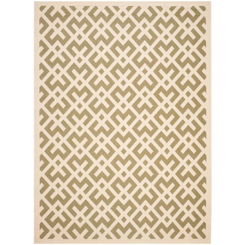 SAFAVIEH Courtyard Sytske Indoor/ Outdoor Waterproof Patio Backyard Rug