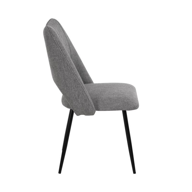 4-Chair Set Combination, Modern and Simple, With High Resilience Filling, Metal Legs, Adjustable Feet
