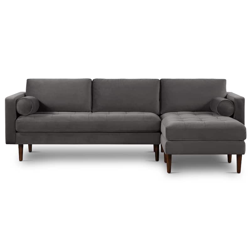 Poly & Bark Napa 104.5" Fabric Right Sectional Sofa